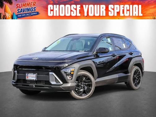 Abyss Black Pearl 2026 Hyundai KONA SEL Sport