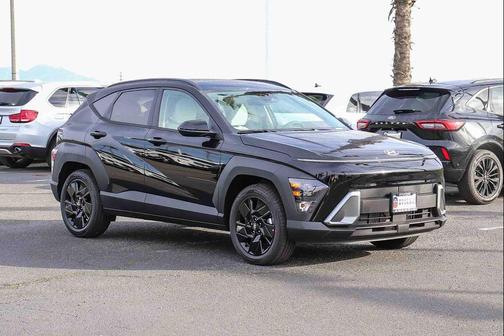 Abyss Black Pearl 2026 Hyundai KONA SEL Sport