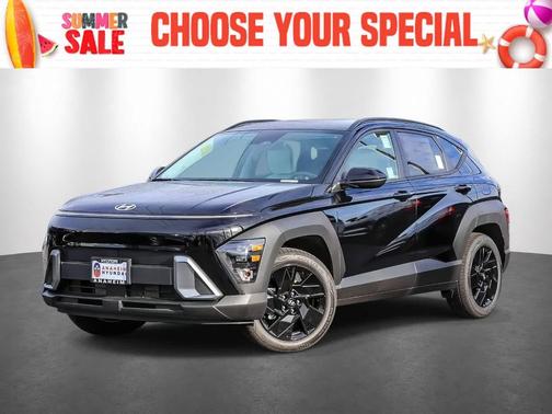 Abyss Black Pearl 2026 Hyundai KONA SEL Sport