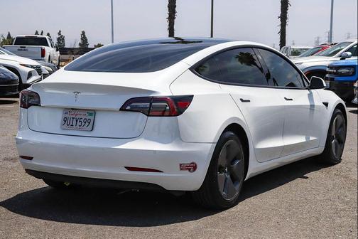 White 2021 Tesla Model 3 Standard Range Plus