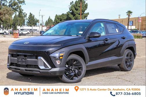 Abyss Black Pearl 2026 Hyundai KONA SEL Sport