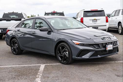 Ecotronic Gray 2026 Hyundai ELANTRA HEV SEL Sport