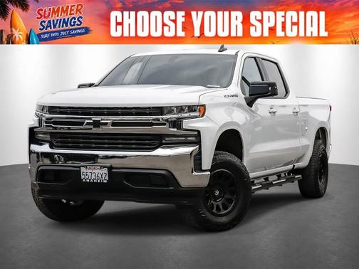 Summit White 2020 Chevrolet Silverado 1500 LT
