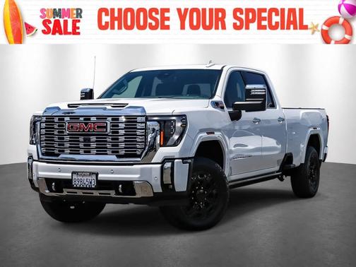 Summit White 2024 GMC Sierra 2500 Denali