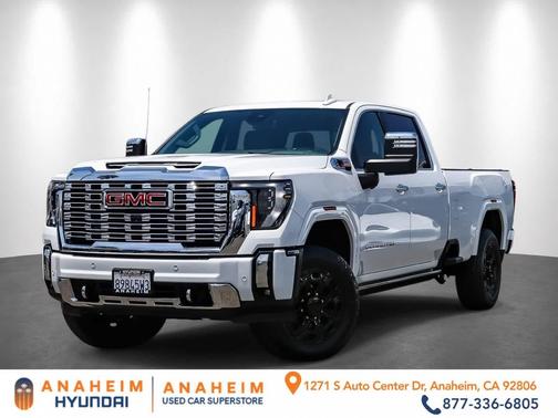 Summit White 2024 GMC Sierra 2500 Denali