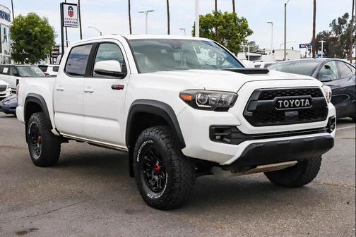 Super White 2019 Toyota Tacoma TRD Pro