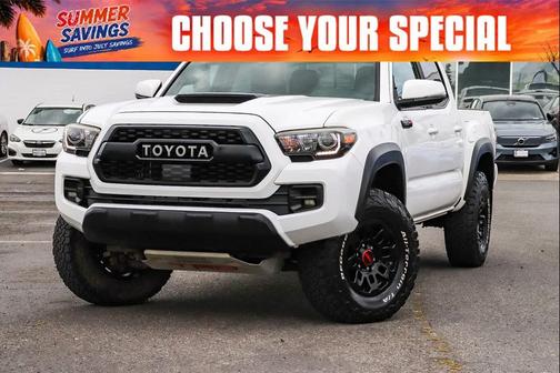 Super White 2019 Toyota Tacoma TRD Pro