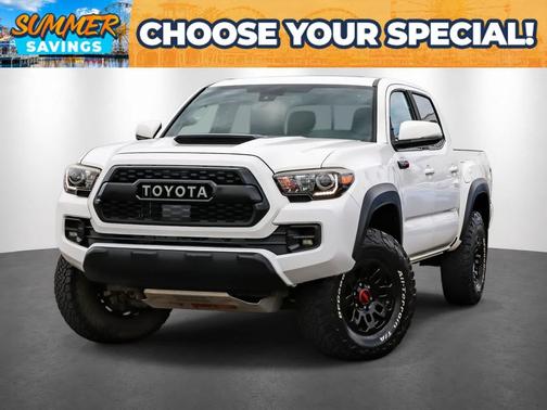 Super White 2019 Toyota Tacoma TRD Pro