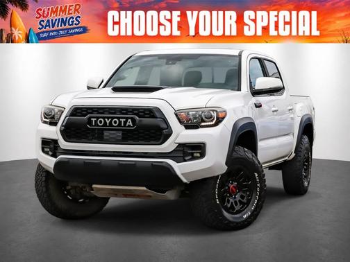 Super White 2019 Toyota Tacoma TRD Pro