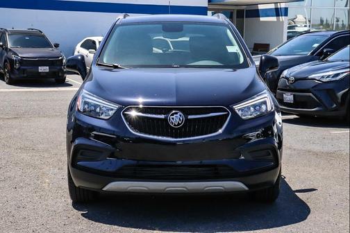 Dark Moon Blue Metallic 2021 Buick Encore Preferred
