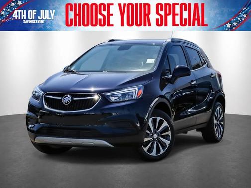 Dark Moon Blue Metallic 2021 Buick Encore Preferred
