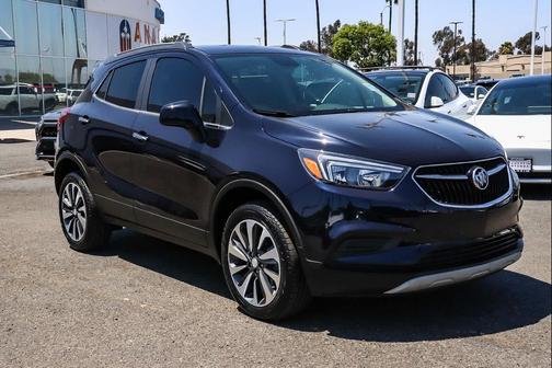 Dark Moon Blue Metallic 2021 Buick Encore Preferred