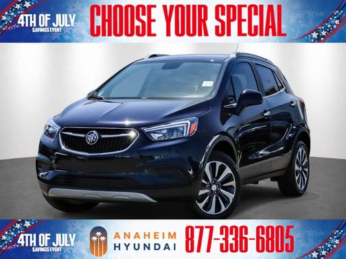 Dark Moon Blue Metallic 2021 Buick Encore Preferred