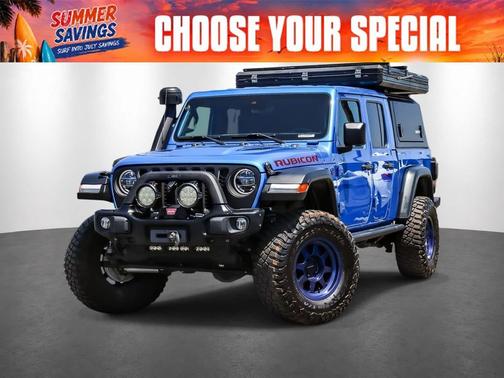Hydro Blue Pearlcoat 2021 Jeep Gladiator Rubicon