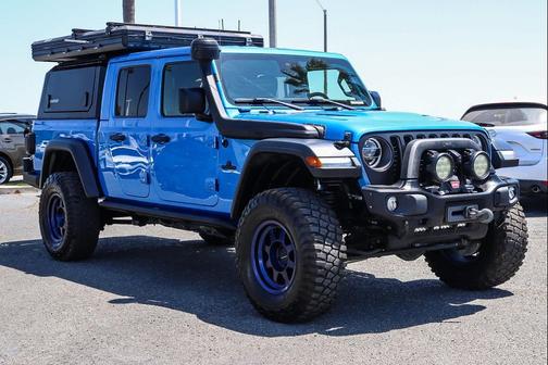 Hydro Blue Pearlcoat 2021 Jeep Gladiator Rubicon