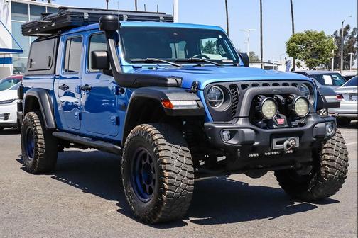 Hydro Blue Pearlcoat 2021 Jeep Gladiator Rubicon