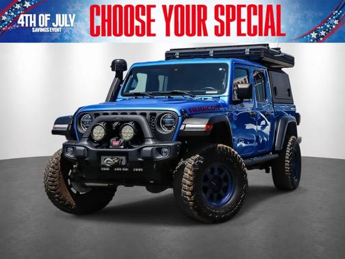 Hydro Blue Pearlcoat 2021 Jeep Gladiator Rubicon