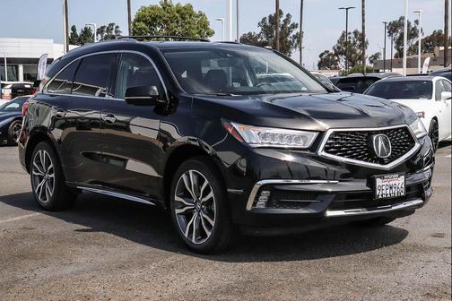 Majestic Black Pearl 2019 Acura MDX 3.5L