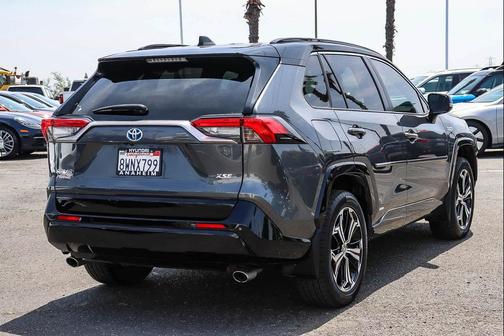 Magnetic Gray Metallic w/Midnight Black Roof 2021 Toyota RAV4 Prime XSE