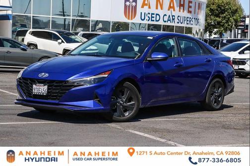 Intense Blue 2022 Hyundai ELANTRA SEL