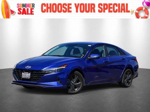 Intense Blue 2022 Hyundai ELANTRA SEL