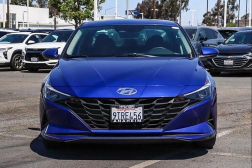 Intense Blue 2022 Hyundai ELANTRA SEL