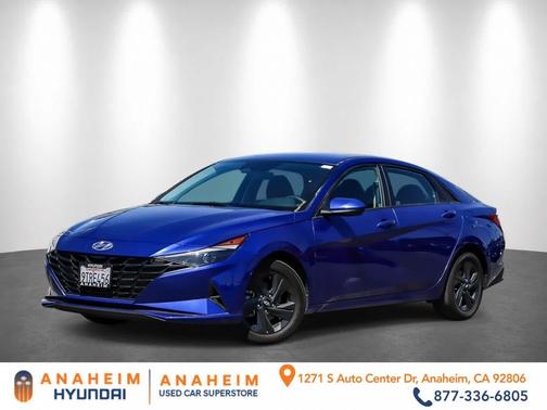 Intense Blue 2022 Hyundai ELANTRA SEL