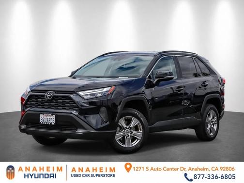 Midnight Black Metallic 2022 Toyota RAV4 XLE
