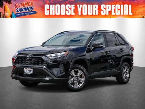 Midnight Black Metallic 2022 Toyota RAV4 XLE