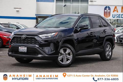 Midnight Black Metallic 2022 Toyota RAV4 XLE
