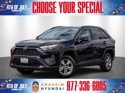 Midnight Black Metallic 2022 Toyota RAV4 XLE