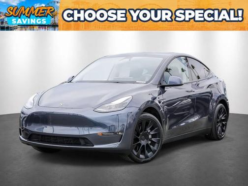 Gray 2023 Tesla Model Y AWD