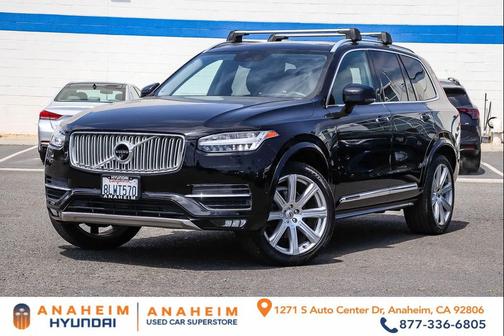 Black 2019 Volvo XC90 T6 Inscription