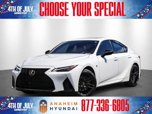 Ultra White 2024 Lexus IS 350 Base