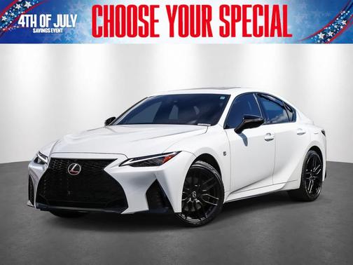 Ultra White 2024 Lexus IS 350 F Sport