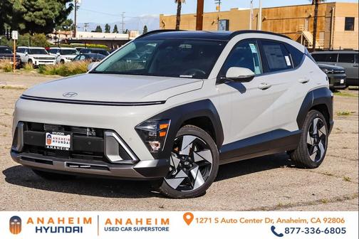 Cyber Gray Metallic 2026 Hyundai KONA Limited