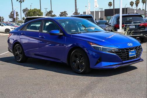 Intense Blue 2023 Hyundai ELANTRA SEL