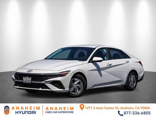 Serenity White 2024 Hyundai ELANTRA SE