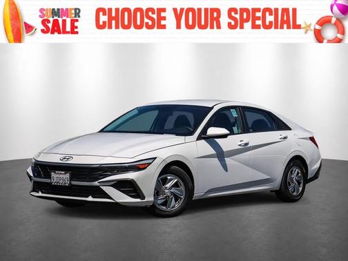 Serenity White 2024 Hyundai ELANTRA SE