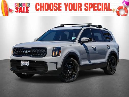 Wolf Gray 2024 Kia Telluride EX X-Line