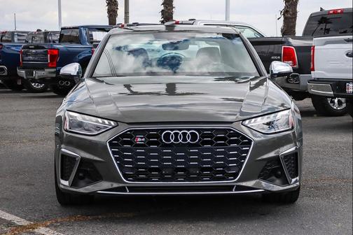 Chronos Gray Metallic 2023 Audi S4 Premium Plus TFSI quattro Tiptronic