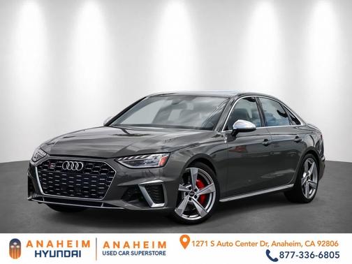 Chronos Gray Metallic 2023 Audi S4 Premium Plus TFSI quattro Tiptronic