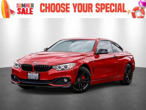 Red 2015 BMW 428 i