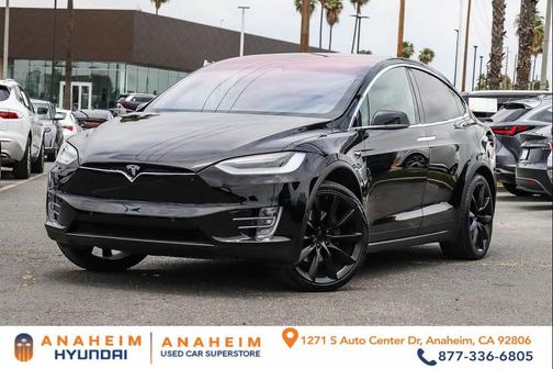 Black 2020 Tesla Model X Long Range Dual Motor All-Wheel Drive