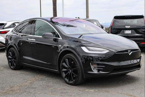 Black 2020 Tesla Model X Long Range Dual Motor All-Wheel Drive