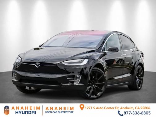 Black 2020 Tesla Model X Long Range Dual Motor All-Wheel Drive