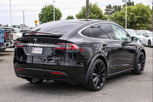 Black 2020 Tesla Model X Long Range Dual Motor All-Wheel Drive