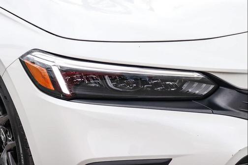 Platinum White Pearl 2023 Honda Civic Sport