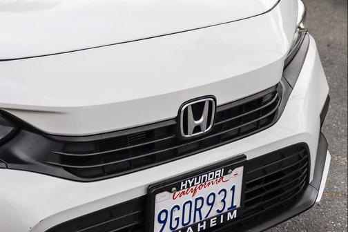 Platinum White Pearl 2023 Honda Civic Sport