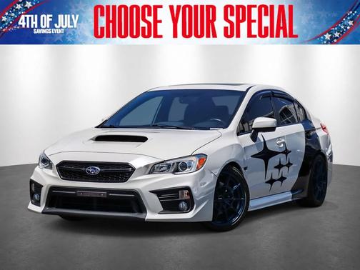 Crystal White Pearl 2018 Subaru WRX Premium